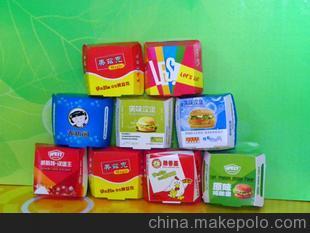 厂家直销汉堡盒 福州仓山新进工艺印刷厂纸盒系列产品全解析