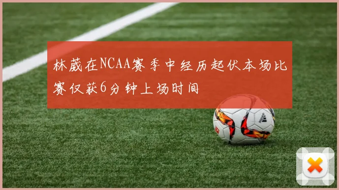林葳在NCAA赛季中经历起伏本场比赛仅获6分钟上场时间